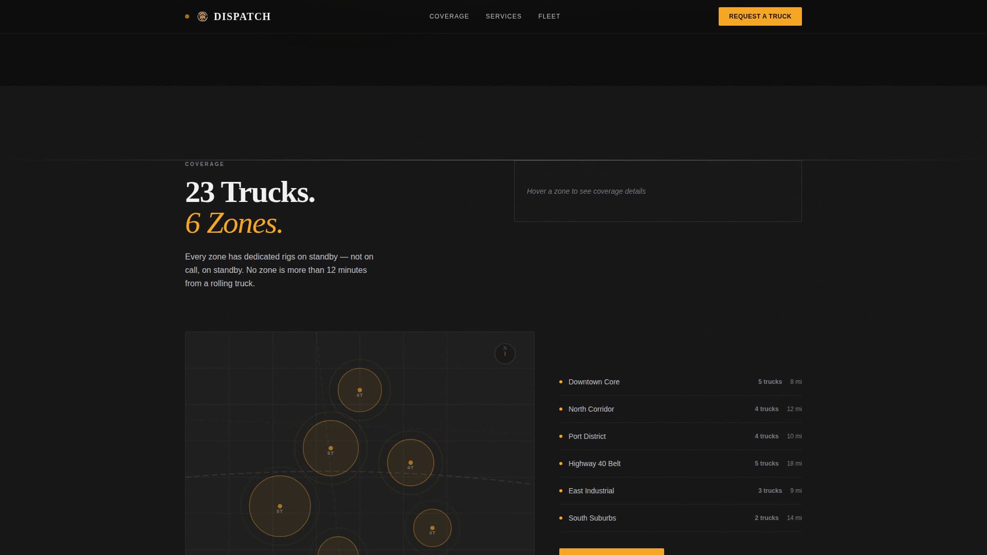 Towing & Roadside Assistance Professional Website Template