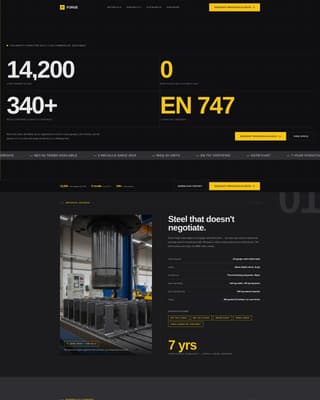 Forge - Heavyduty Kidsfurniture Landing Page Template