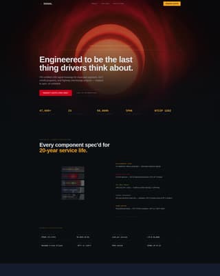 Parking & Traffic Privacy Policy Website Template