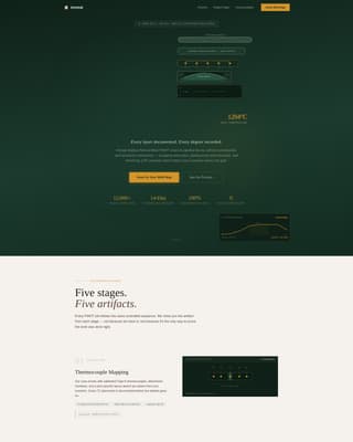 Anneal - Precision Heattreatment Landing Page Template