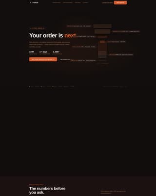 Build — Mighty Industrial Production Landing Page Template