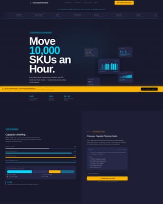 Conveyorcommand - Highperformance Materialhandling Landing Page Template