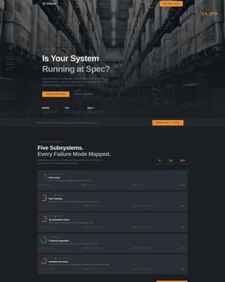 Convey - Precision Conveyor Landing Page Template