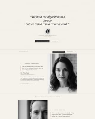 Pulse - Compelling Healthtech Landing Page Template