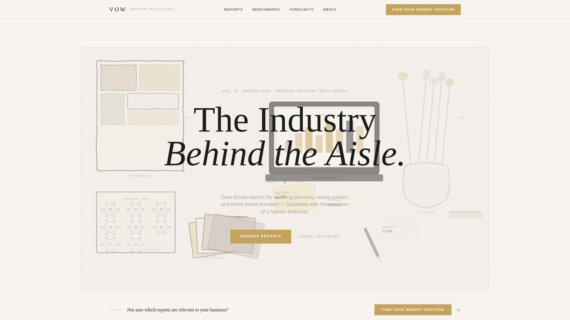 Vow - Elegant Wedding Landing Page Template