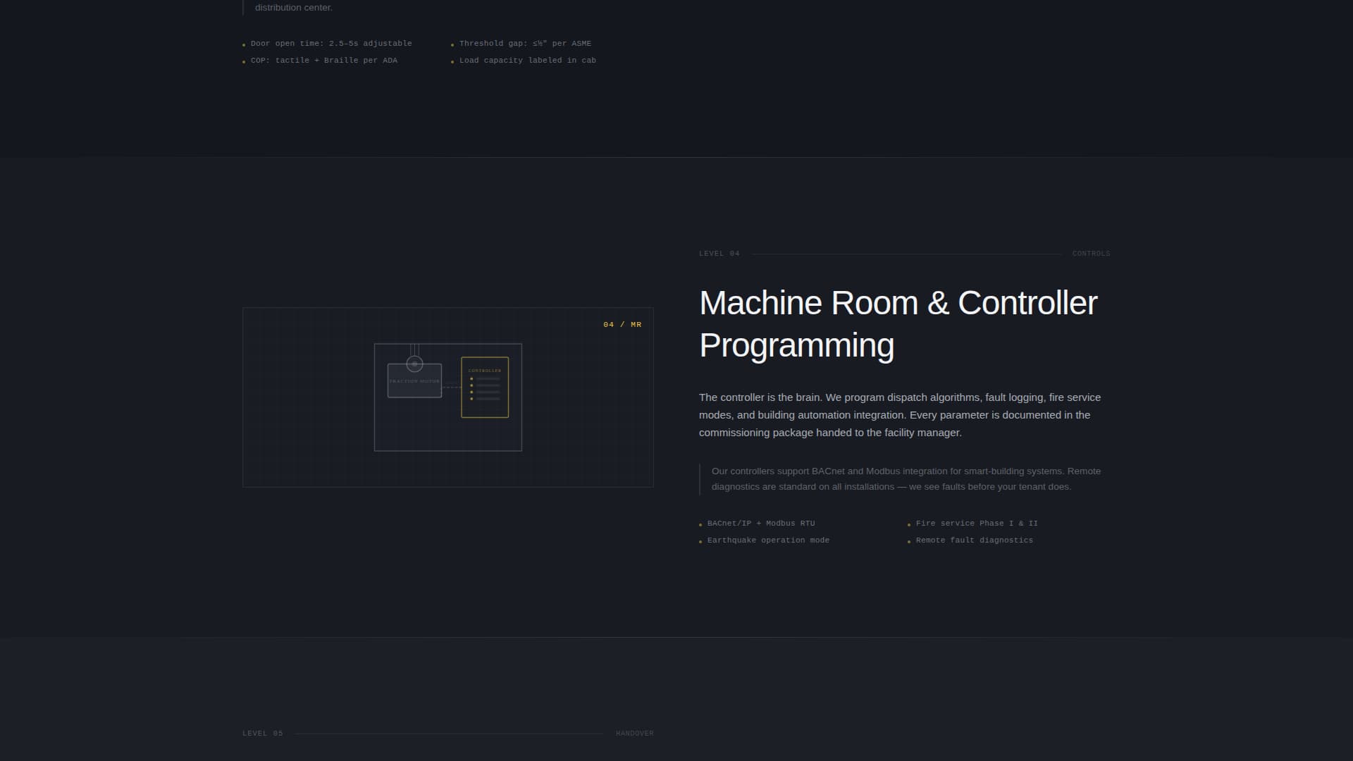 Ascend — Trusted Lift Maintenance Landing Page Template