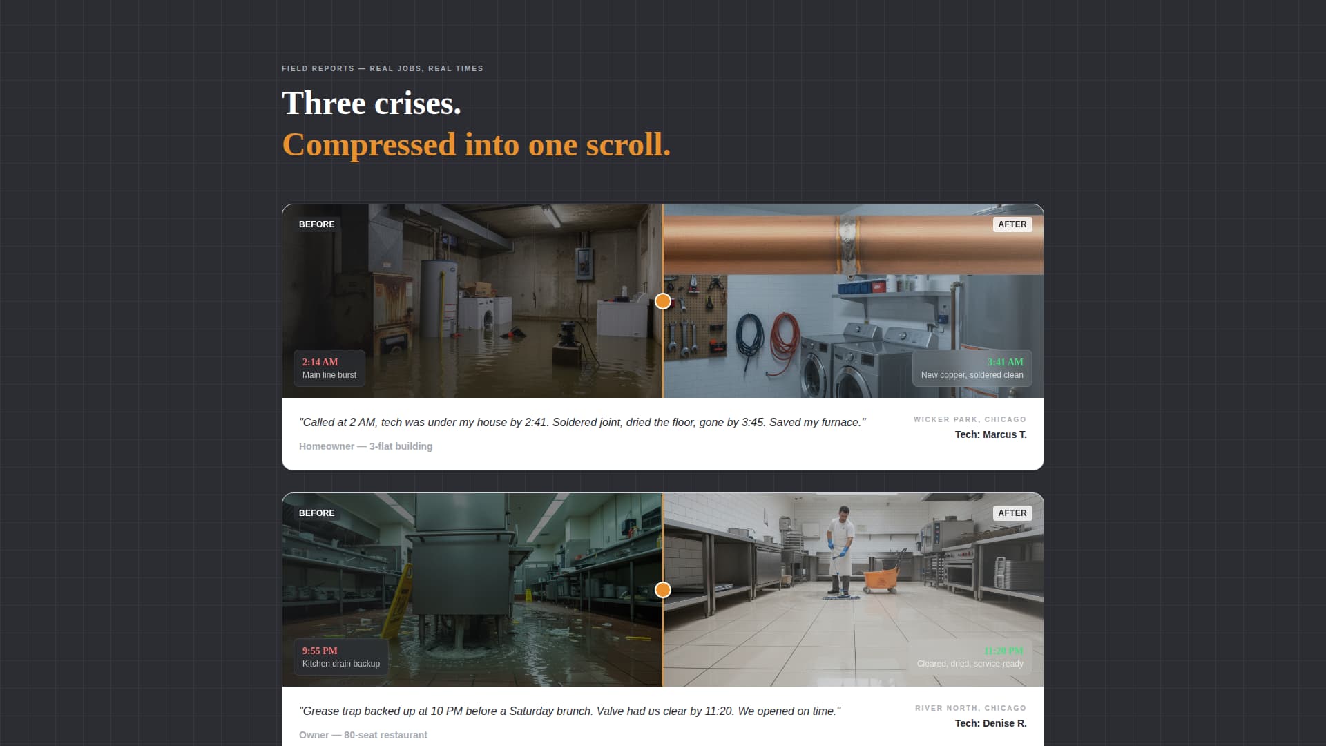 Valve - Urgent Plumbingservice Landing Page Template