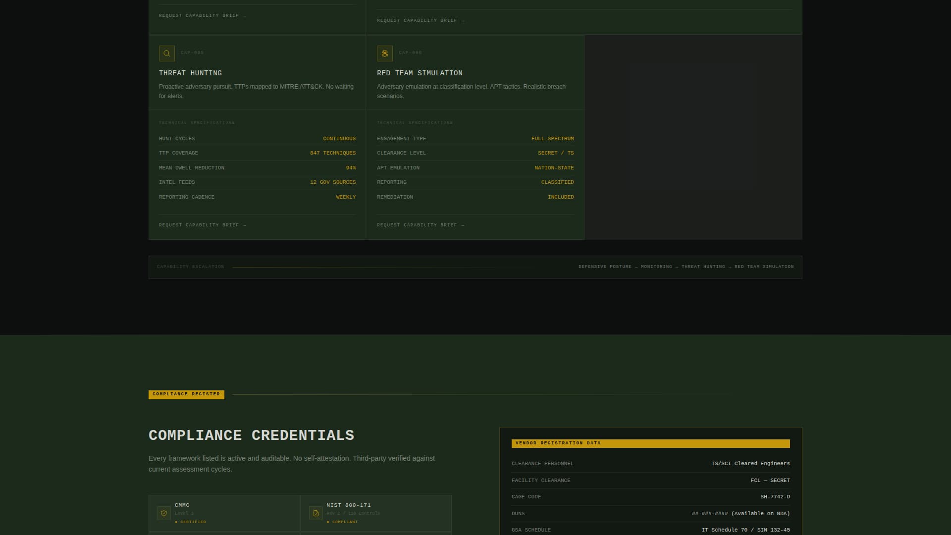 Defense - Premium Cybersecurity Landing Page Template