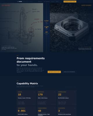 Forge - Blueprintdriven Prototyping Landing Page Template