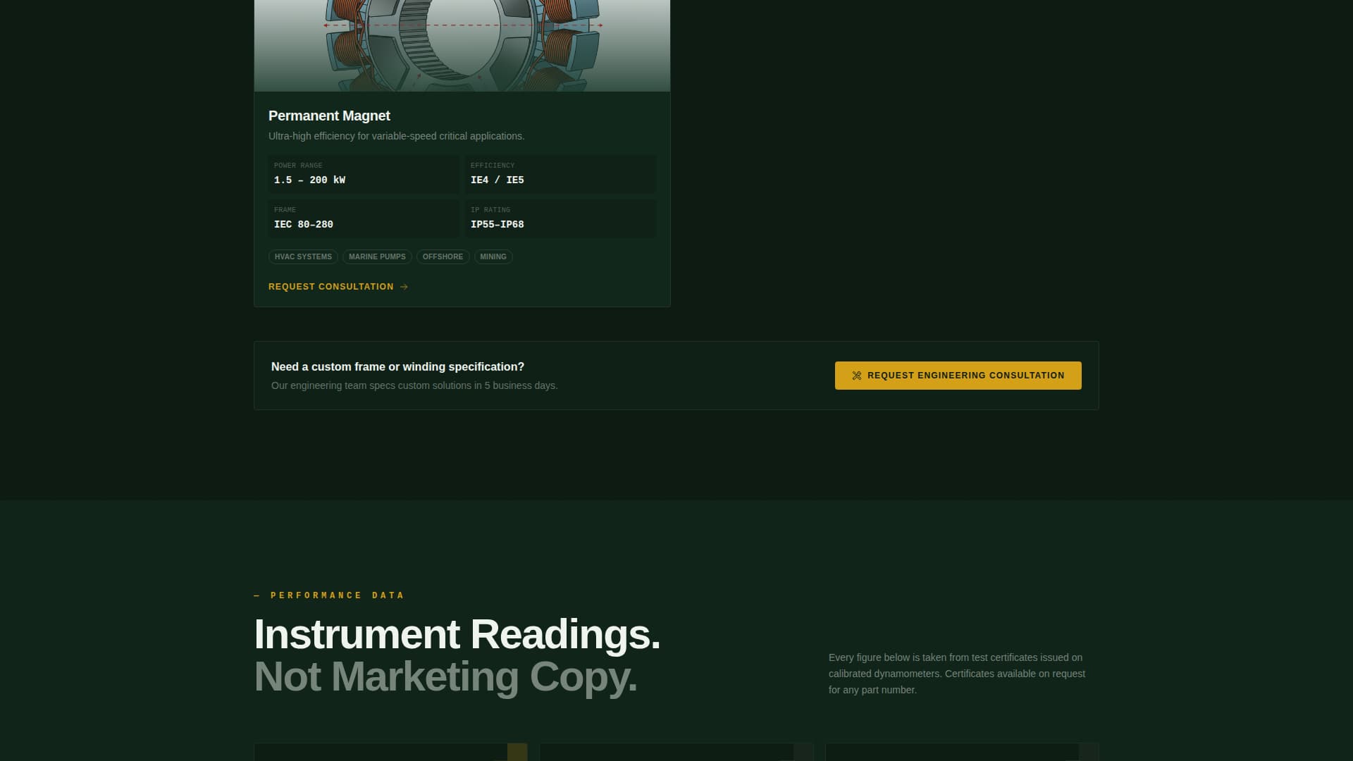Torque - Precision Motor Landing Page Template