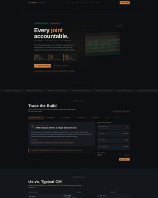 Solder - Precision Electronics Landing Page Template