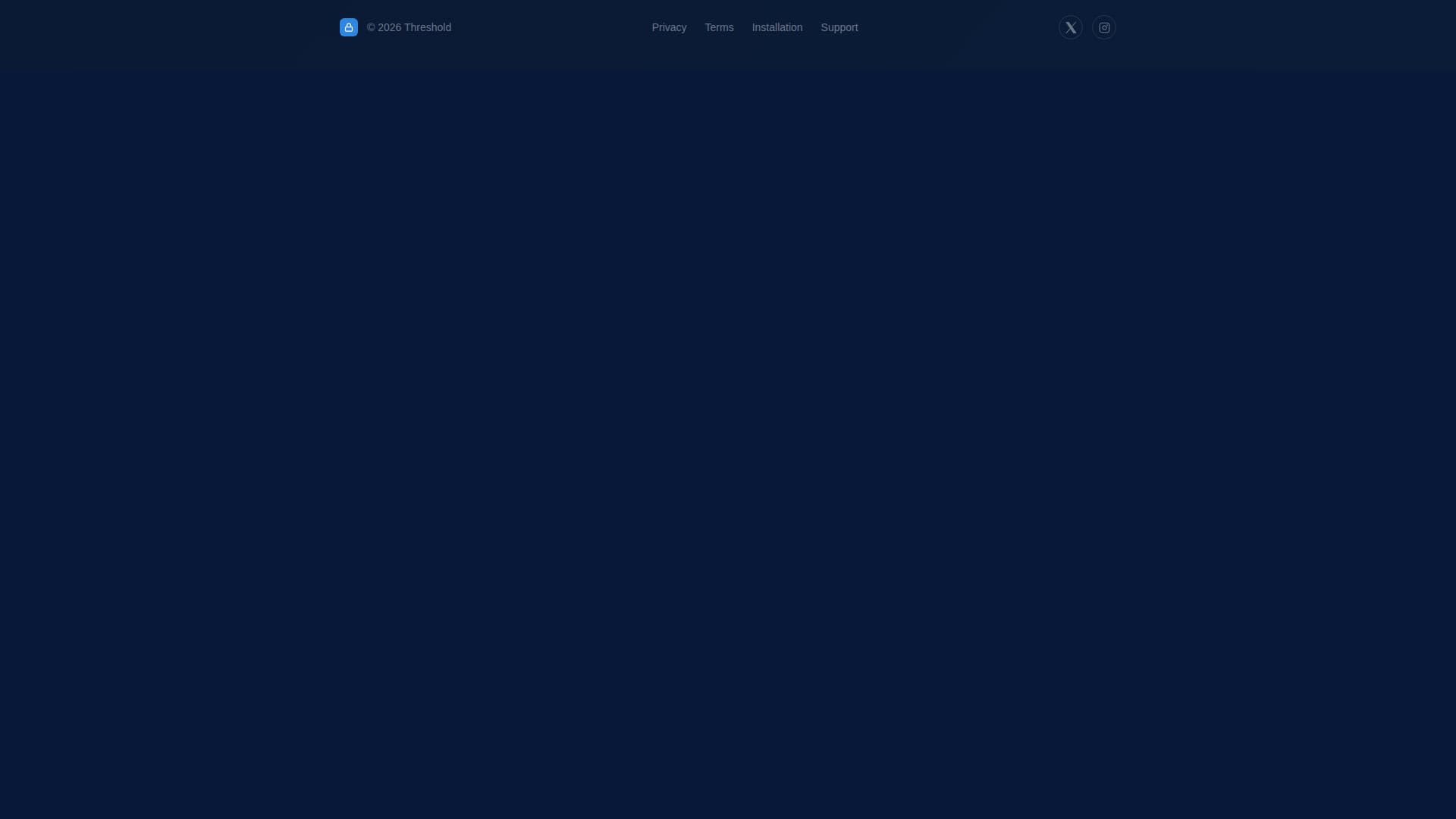 Threshold - Intelligent Porchintegration Landing Page Template