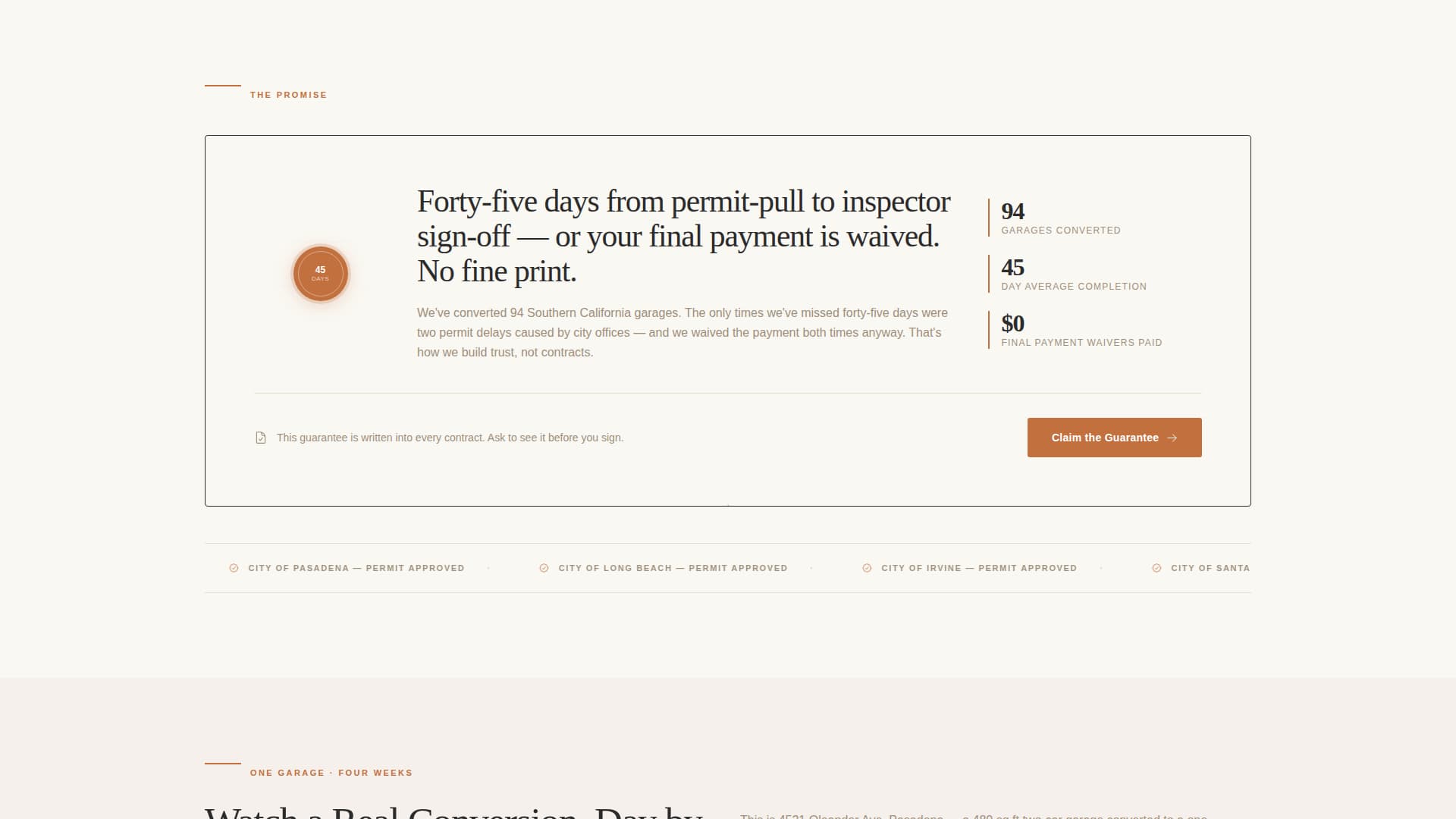 Forge - Guaranteed Conversion Landing Page Template