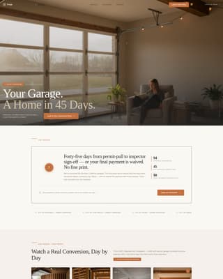 Forge - Guaranteed Conversion Landing Page Template