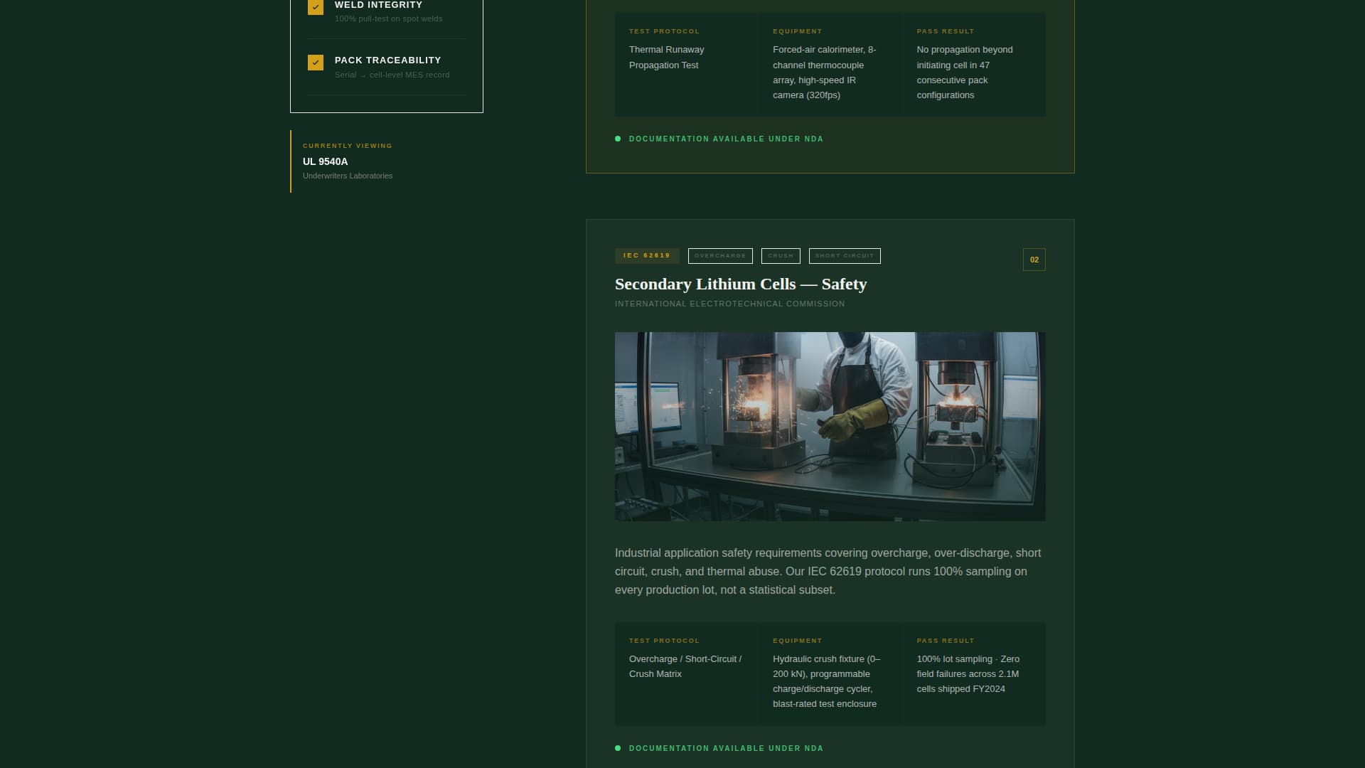 Forge - Certified Energymanufacturing Landing Page Template