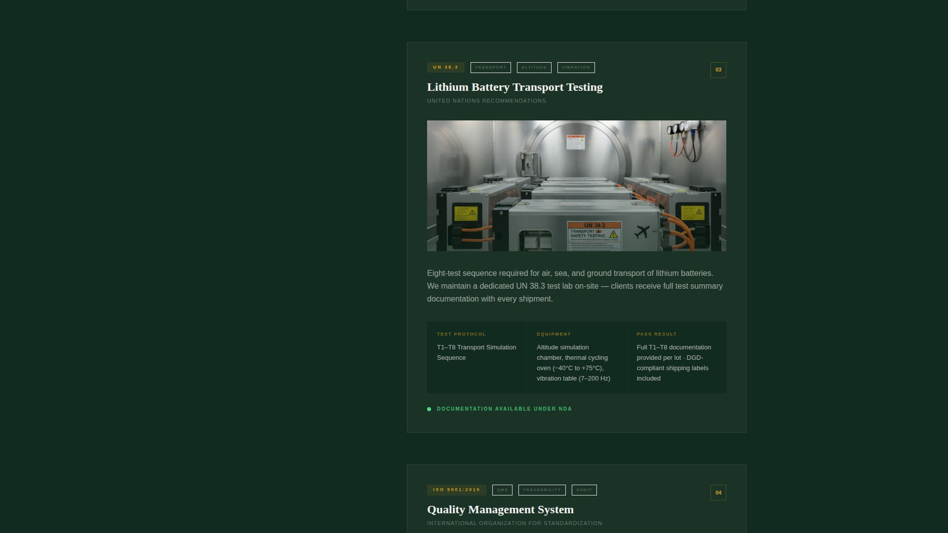 Forge - Certified Energymanufacturing Landing Page Template