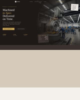 Forge - Precision Energysupplier Landing Page Template