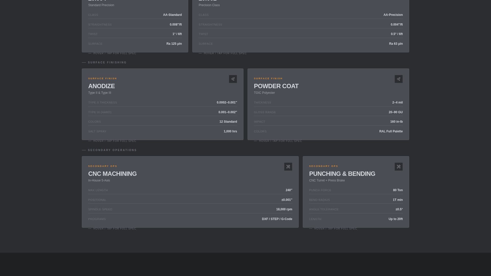 Extrude - Precision Extrusion Landing Page Template