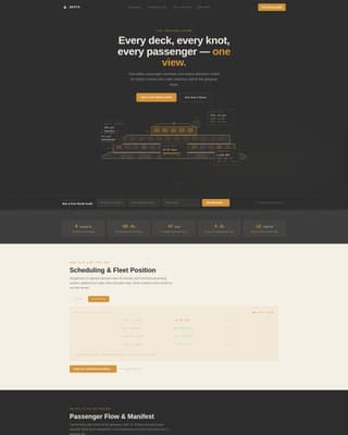 Berth - Powerful Ferryoperations Landing Page Template
