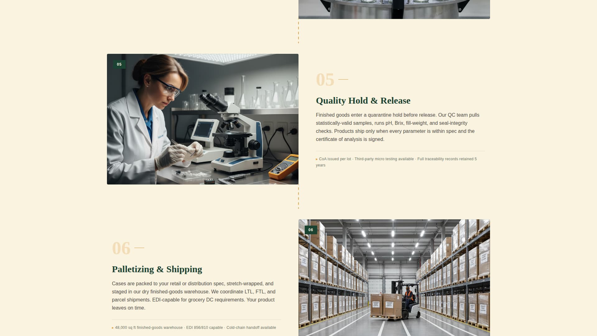 Assemble - Trusted Copacking Landing Page Template