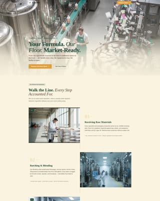 Assemble - Trusted Copacking Landing Page Template