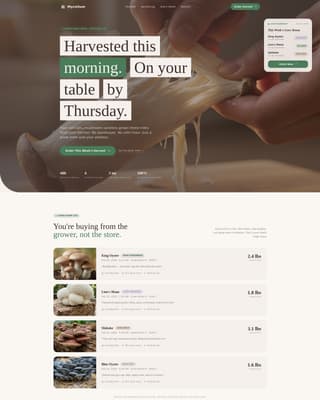 Urban Agriculture Advanced Professional Website Template