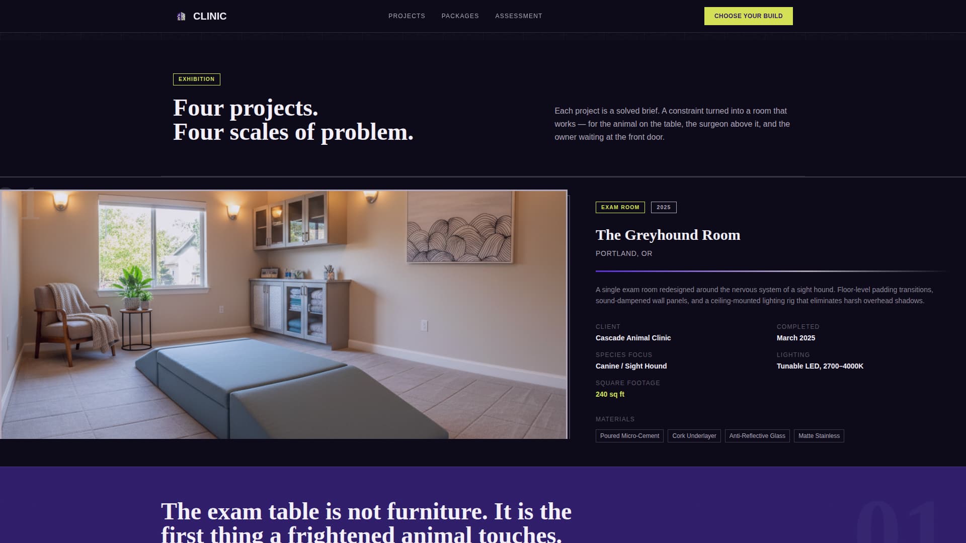 Healthcare & Hospital Design Pricing Website Template