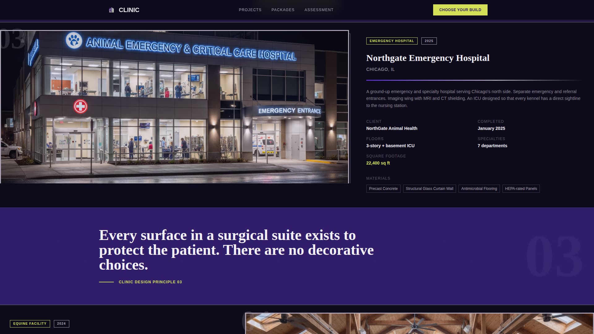 Healthcare & Hospital Design Pricing Website Template