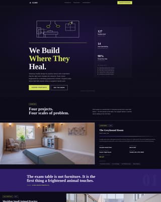 Healthcare & Hospital Design Pricing Website Template