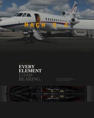 Mach - Highperformance Aerospace Landing Page Template