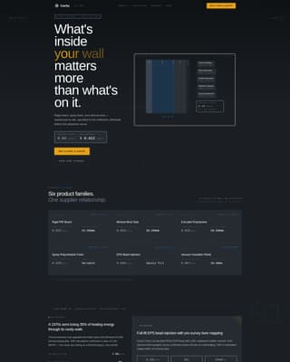 Cavity - Precision Insulation Landing Page Template