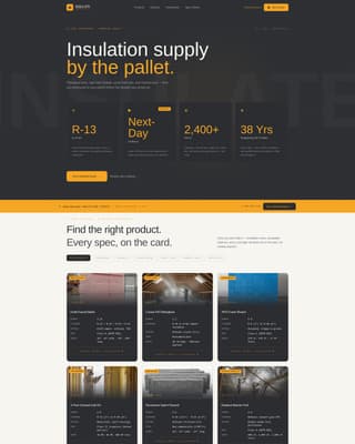 Insulate - Reliable Insulationsupplier Landing Page Template