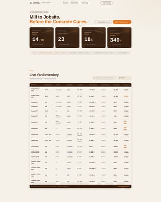 Sawmill - Industrial Timbersupplier Landing Page Template