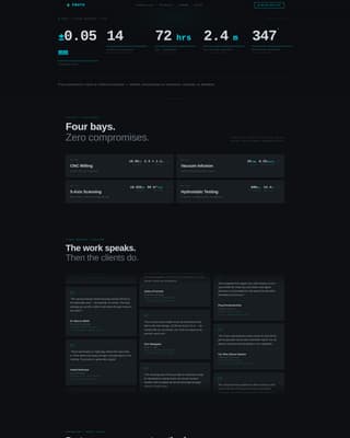 Proto - Precision Marineprototyping Landing Page Template
