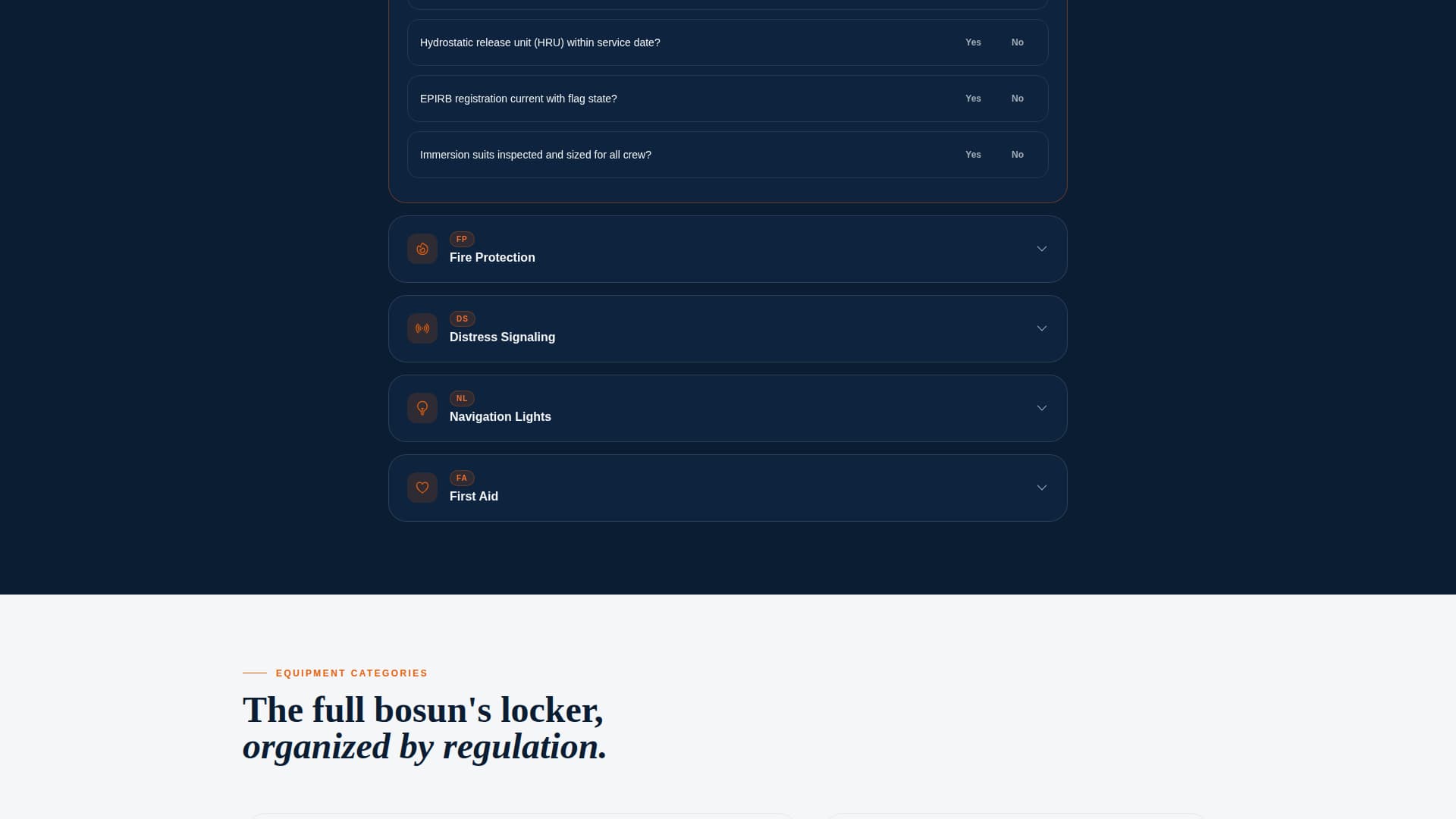 Bilge - Trusted Marinesafety Landing Page Template