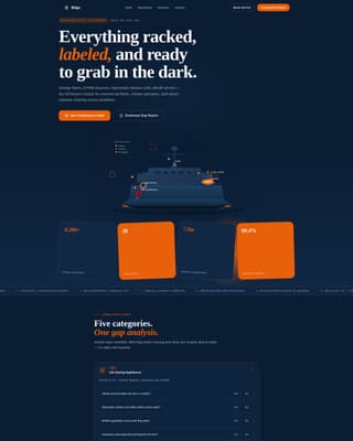 Bilge - Trusted Marinesafety Landing Page Template