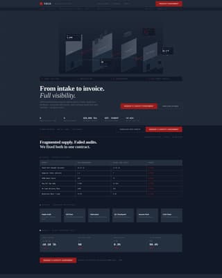 Yield - Precision Meatprocessing Landing Page Template