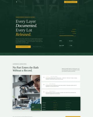 Anodize - Precision Medicaldevice Landing Page Template