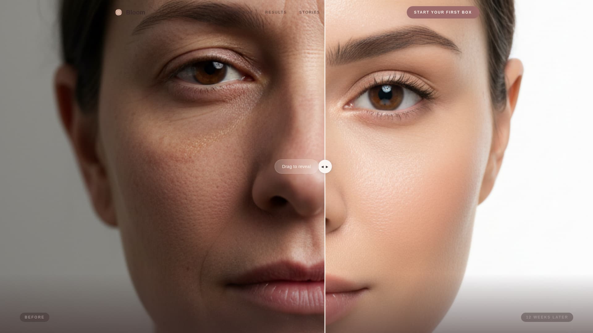 Bloom - Luxe Skincare Landing Page Template