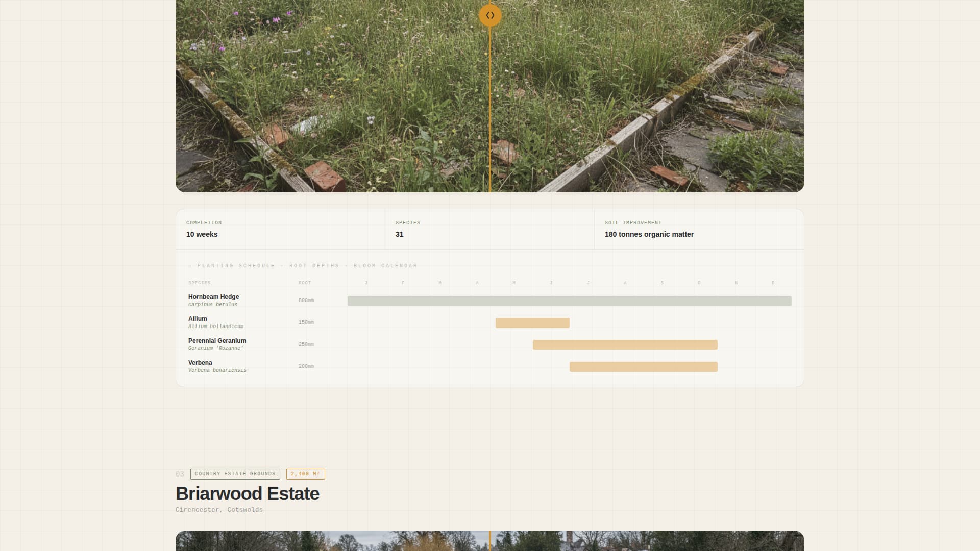 Parterre - Architectural Landscaping Landing Page Template