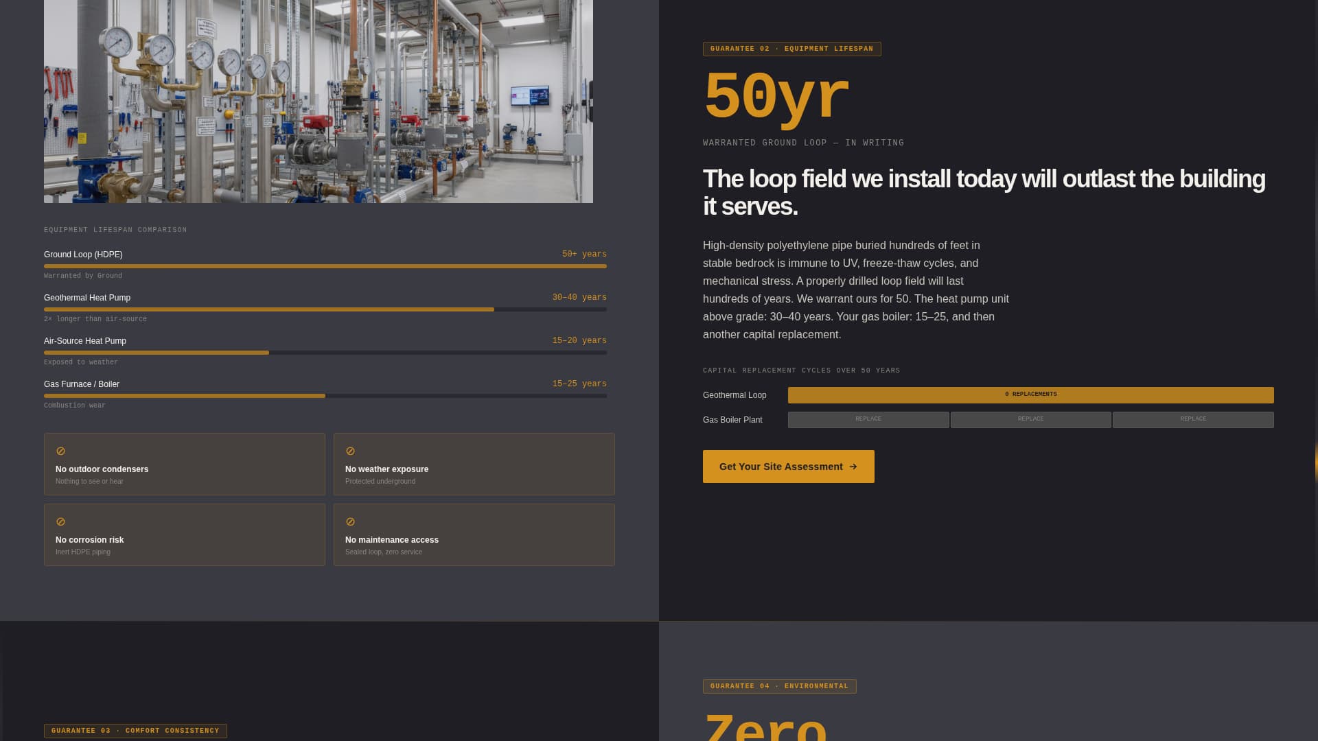 Geothermal HVAC Installation Website Template