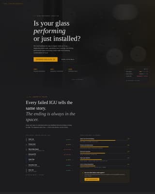 Glaze — Mastercraft Window Installation Landing Page Template