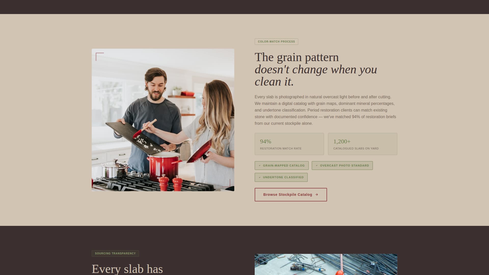 Quarry - Proven Recycler Landing Page Template