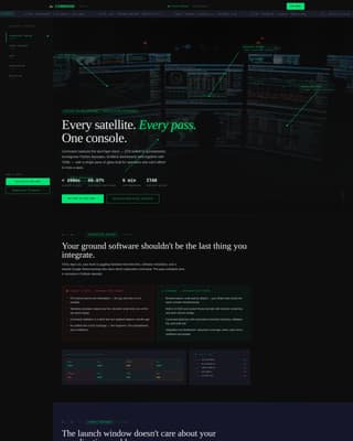Command - Powerful Missioncontrol Landing Page Template