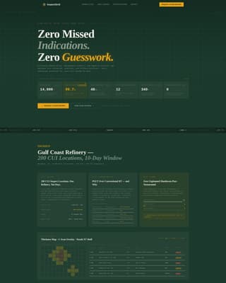Inspectgrid - Precision NDT Landing Page Template