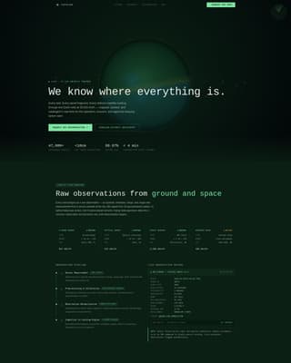 Catalog - Precision Debristracking Landing Page Template
