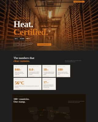 Kiln - Precision Heattreatment Landing Page Template