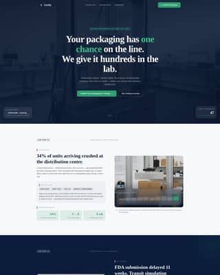 Certify - Authoritative Packaging Landing Page Template