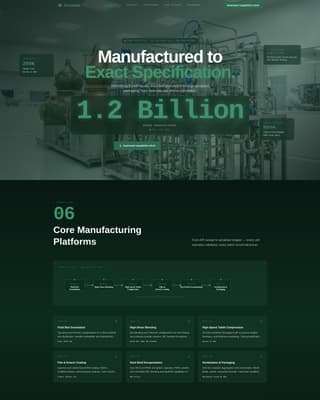 Formulate — Elite Pharmaceutical Development Landing Page Template
