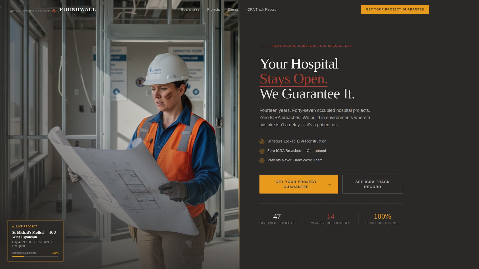 Healthcare - Premium Facility Landing Page Template
